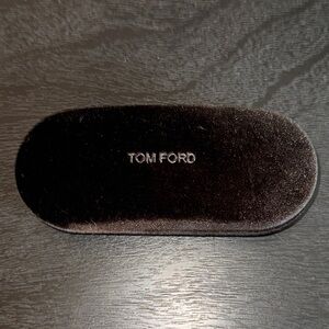Tom Ford Brown Velvet Sunglasses‎ Case